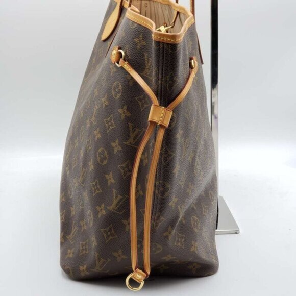 Louis Vuitton Neverfull GM Brown Monogram Canvas Shoulder Bag 890-070324 - Picture 3 of 15
